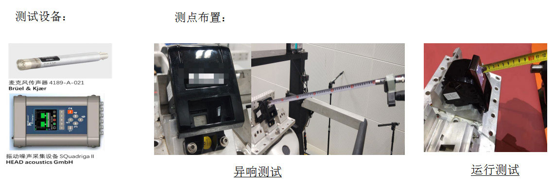 车载钟运行噪声及振动异响测量1